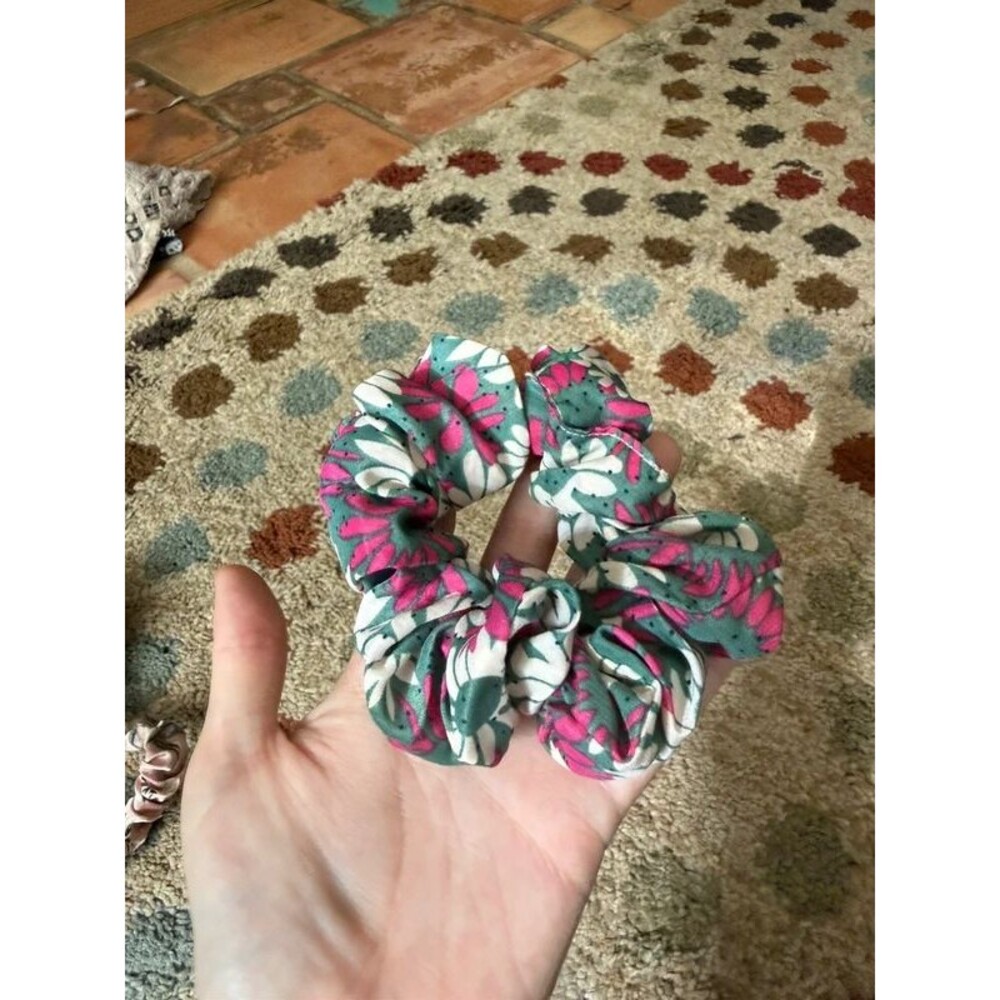 Hair scrunchy floral free people hair